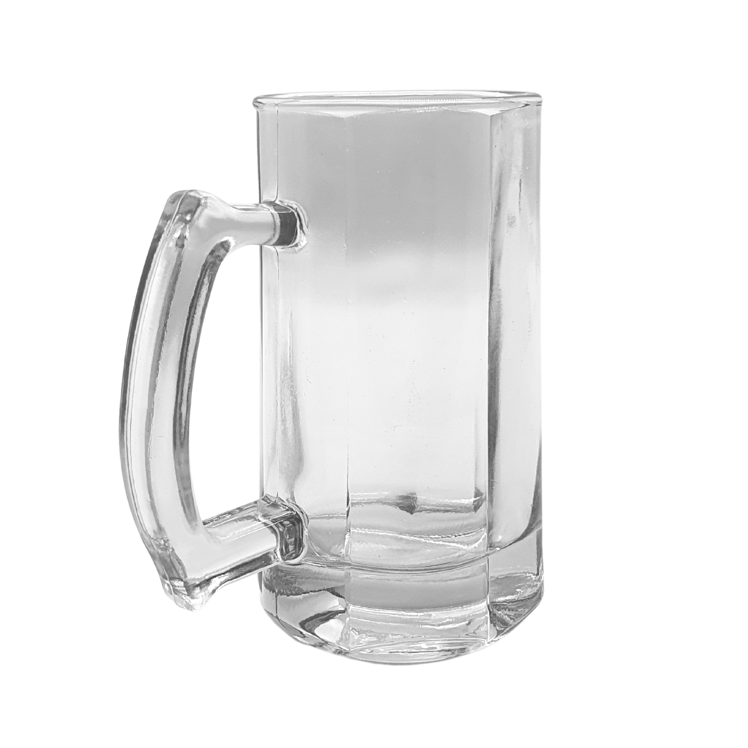 Caneca Zero Grau Vidro Grosso Chopp Cerveja Congelável 350ml