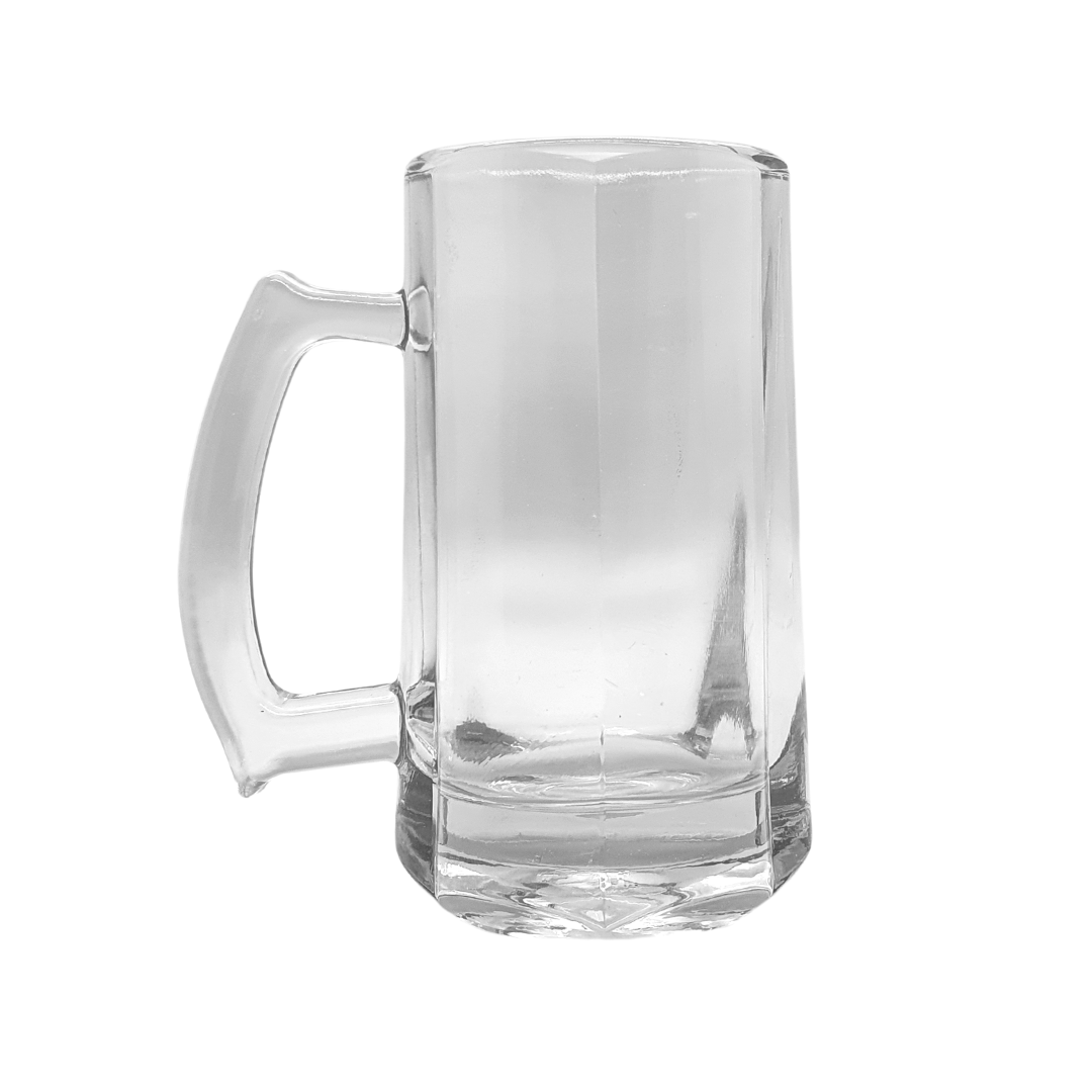 Caneca Zero Grau Vidro Grosso Chopp Cerveja Congelável 350ml