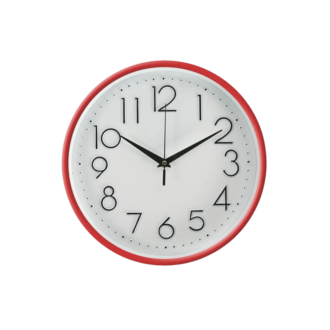 Relógio Parede Decorativo Cozinha Sala Analógico Quartz 30cm