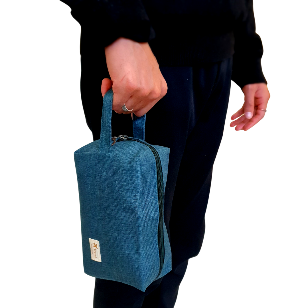 Necessaire Masculina Executiva Estojo Impermeável Premium