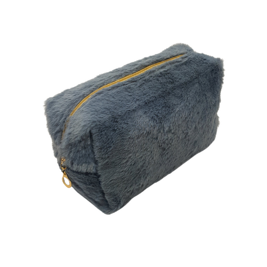 Necessaire Feminina Estojo Felpudo Maquiagem Viagem Trabalho