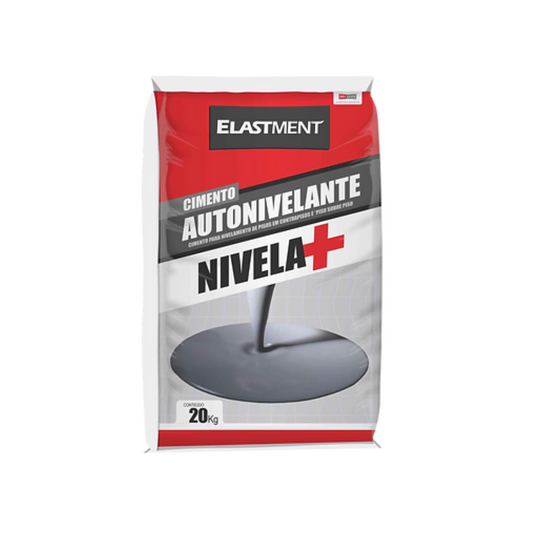 Autonivelante Cimento Nivela Mais Dry Levis 20kg Branco