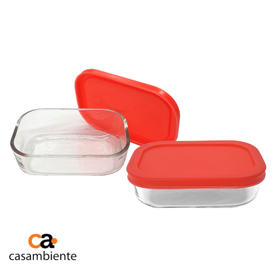 Tigelas Pote Bowls Marmita Fit Vidro Tampa Hermética 345ml
