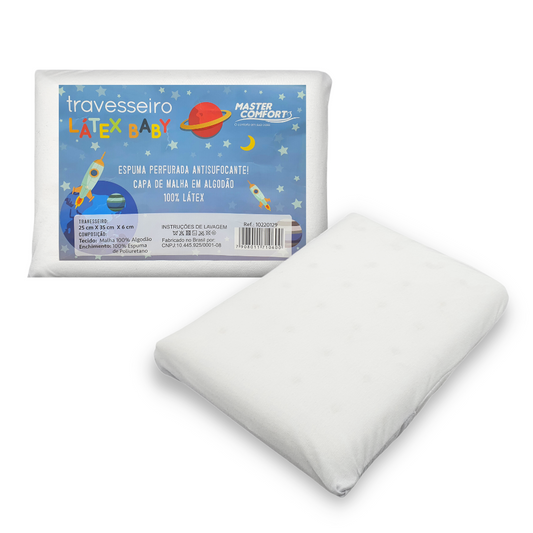 Travesseiro Baby Kids Infantil Antissufocante Antialérgico