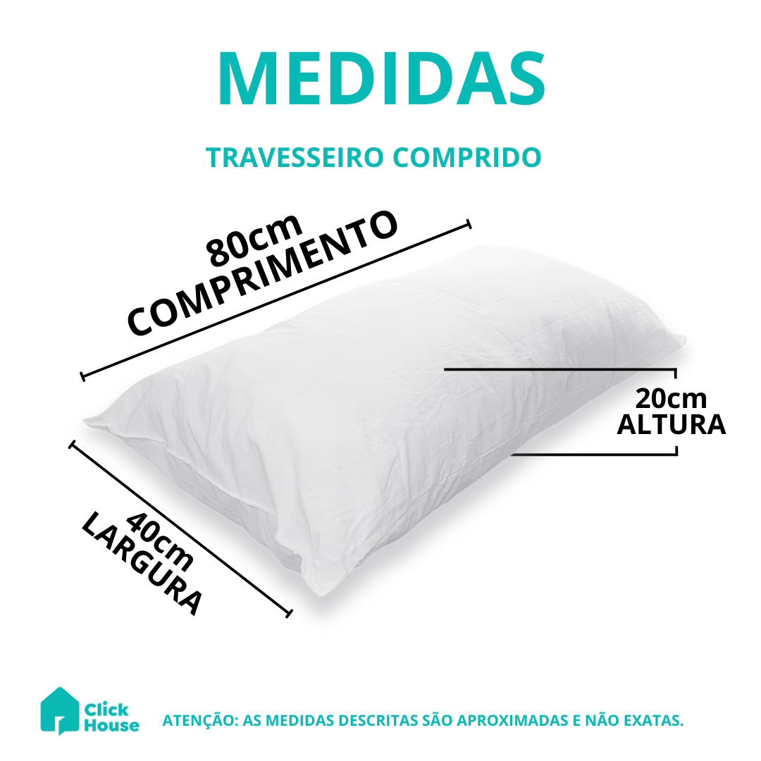 Travesseiro Fibras Algodão