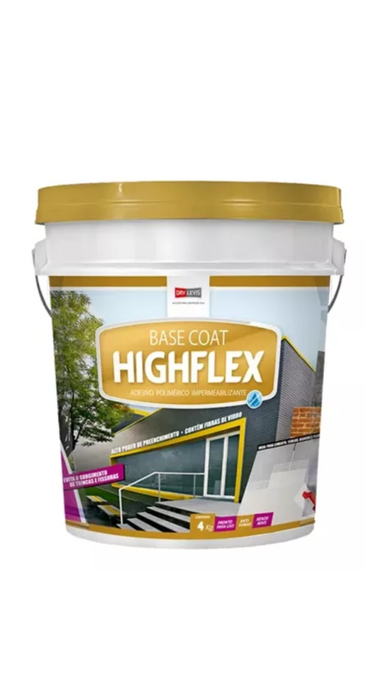 Massa Anti Trinca Para Superfícies Cimentícia Highflex 4kg