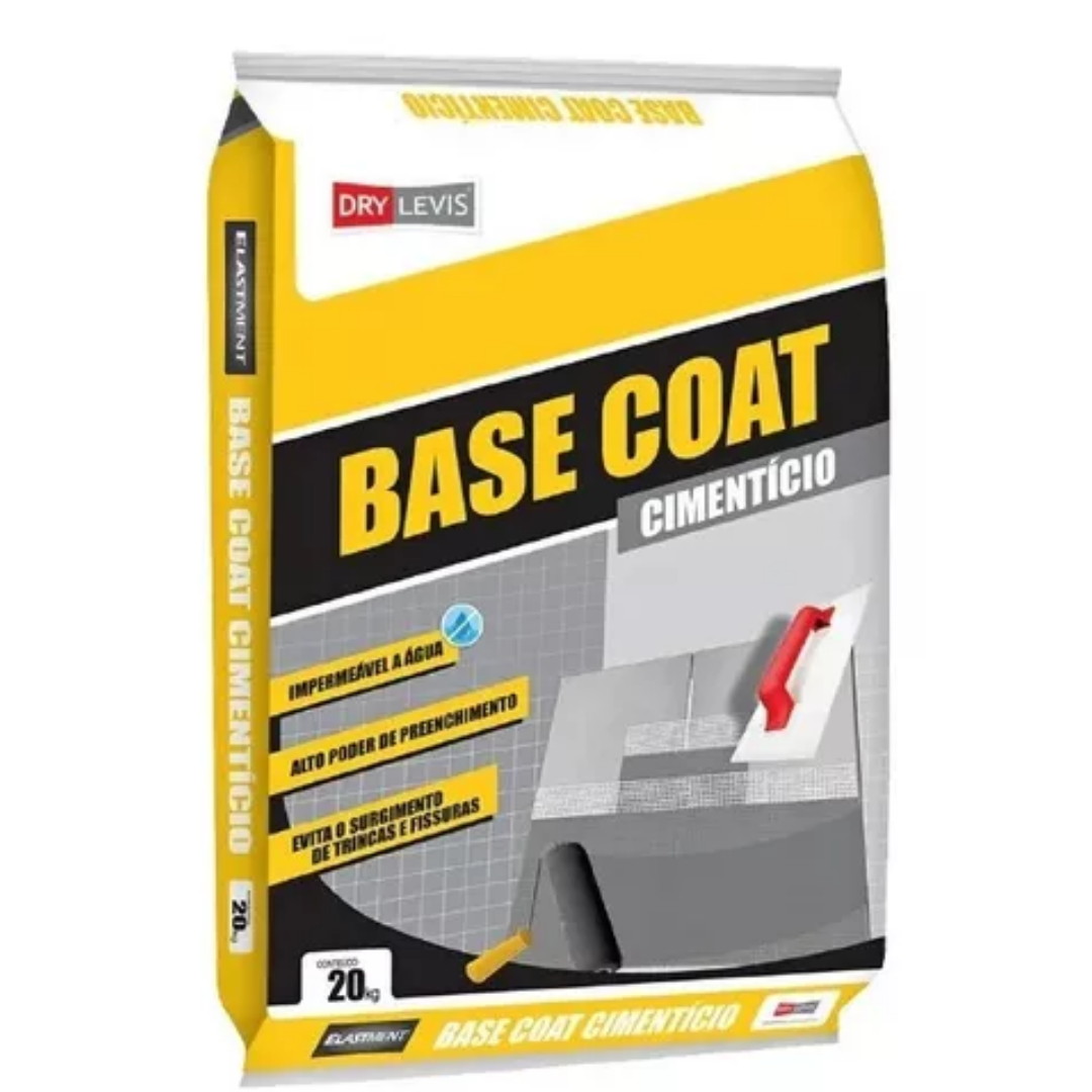 Base Preparadora Cimentícia Base Coat Parede Drylevis 20 Kg