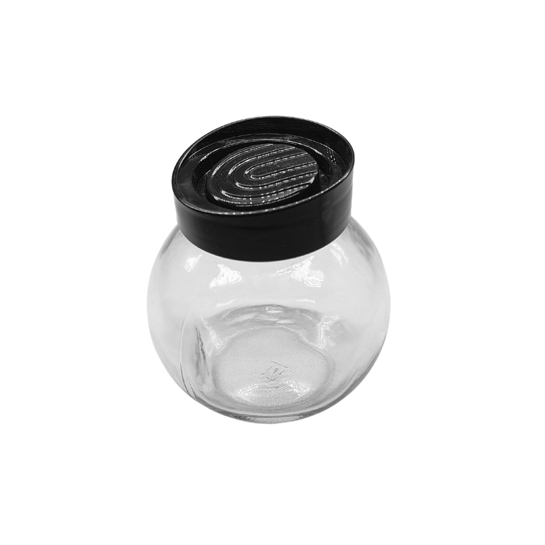 Pote Vidro Baleiro Transparente Doce Tempero Com Tampa 750ml