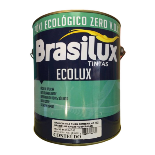 Tinta Resistente Industrial Base Agua Branco Puro Ep 900ml