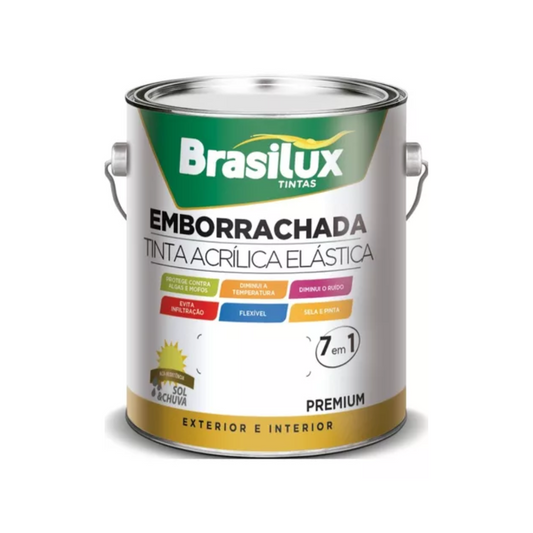Borracha Manta Líquida Laje Teto Impermeabilizante 3,6 L