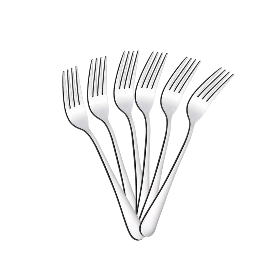 Talher Conjunto Jogo 12 Peças Inox Luxo Garfo Faca Colher
