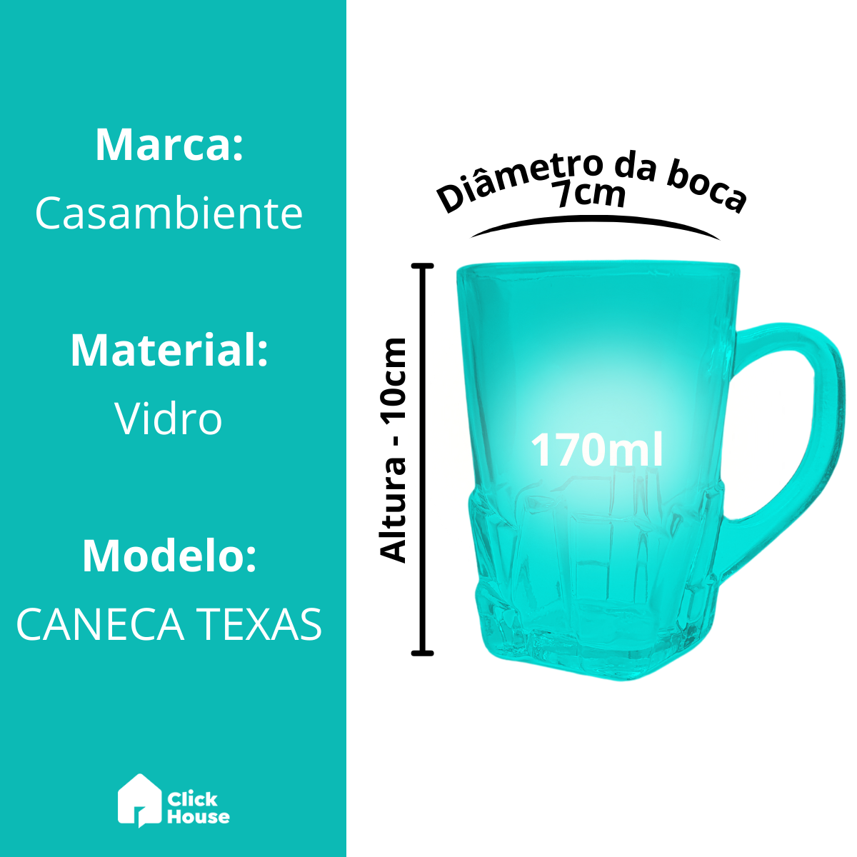 Caneca Coffe Vidro