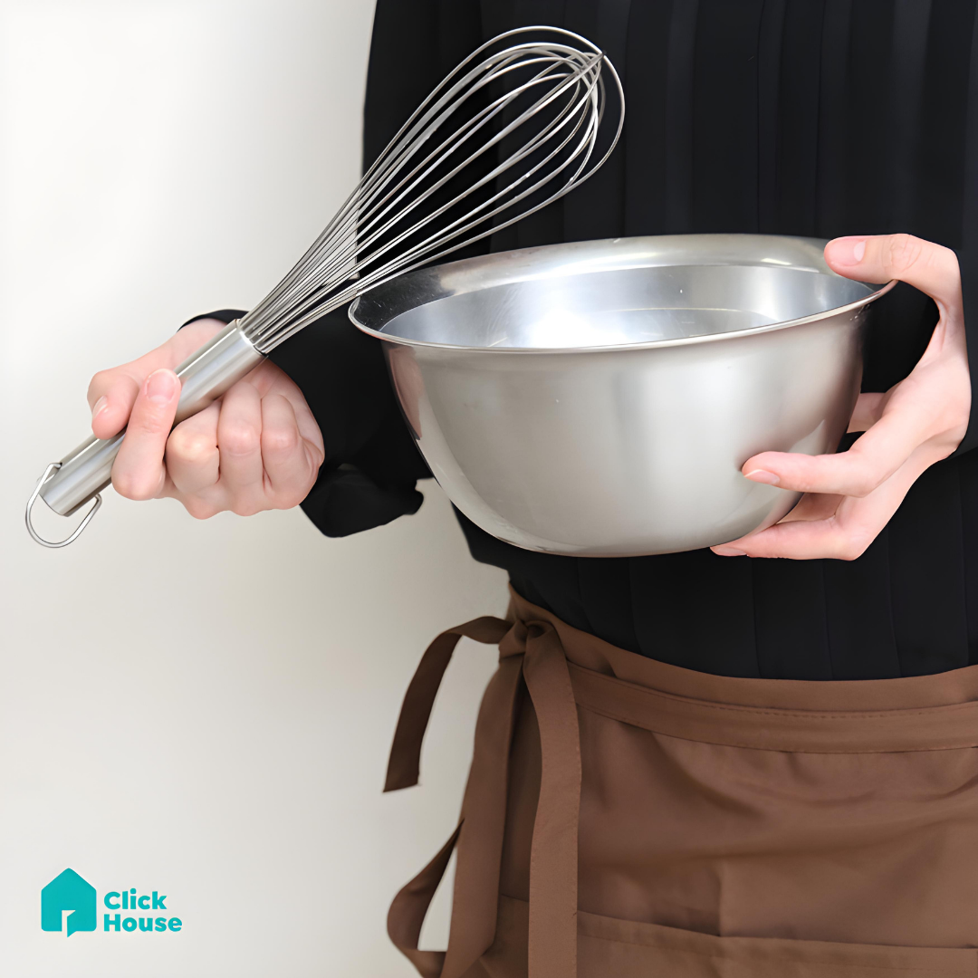 Bowl Tigela Aço Inox Brilhante Mixing Bacia Funda 20cm