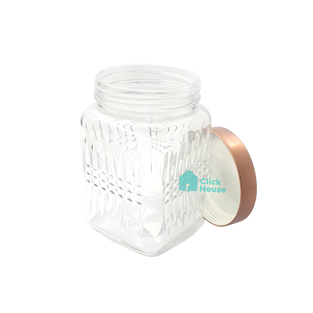 Pote De Vidro Tampa Hermética Condimento Mantimento 950ml