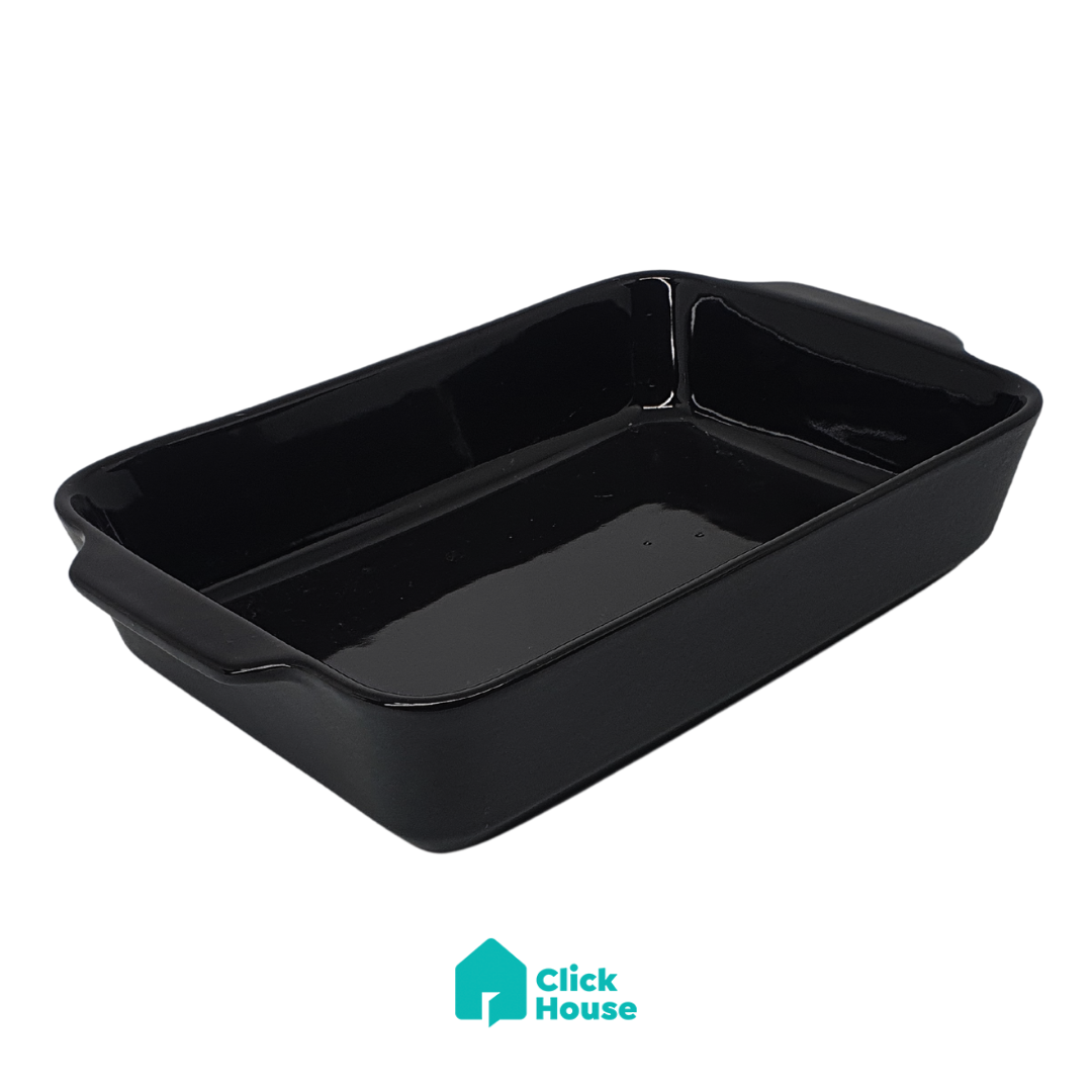 Travessa Assadeira Cerâmica Retangular Grande Forno 2,7l