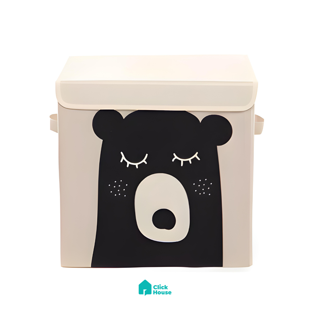 Baú Infantil Criança Organizador Brinquedo Grande Dobrável