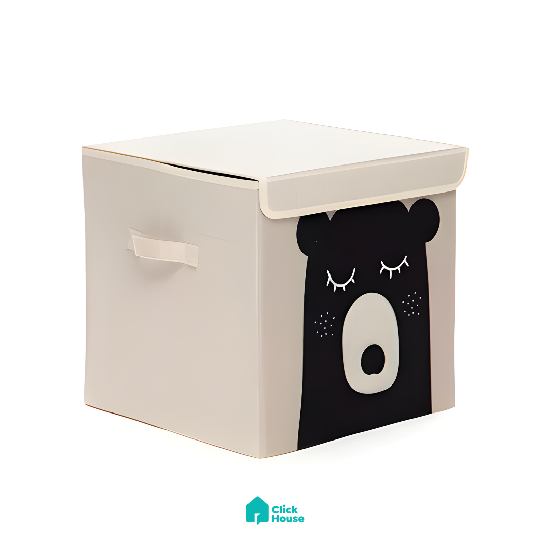 Baú Infantil Criança Organizador Brinquedo Grande Dobrável