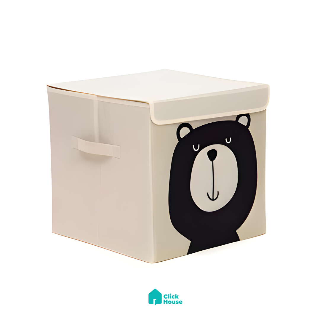 Baú Infantil Criança Organizador Brinquedo Grande Dobrável
