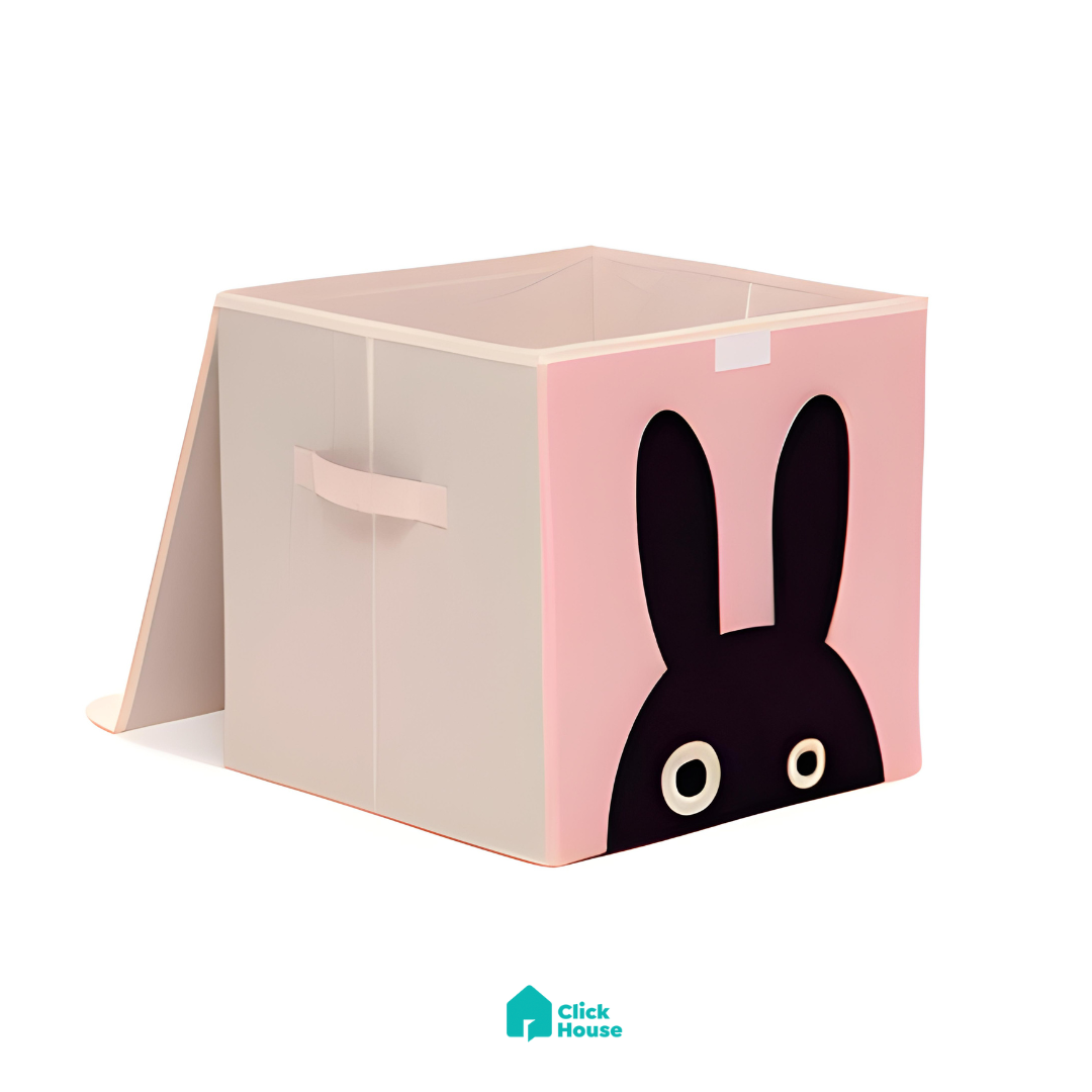 Baú Infantil Criança Organizador Brinquedo Grande Dobrável