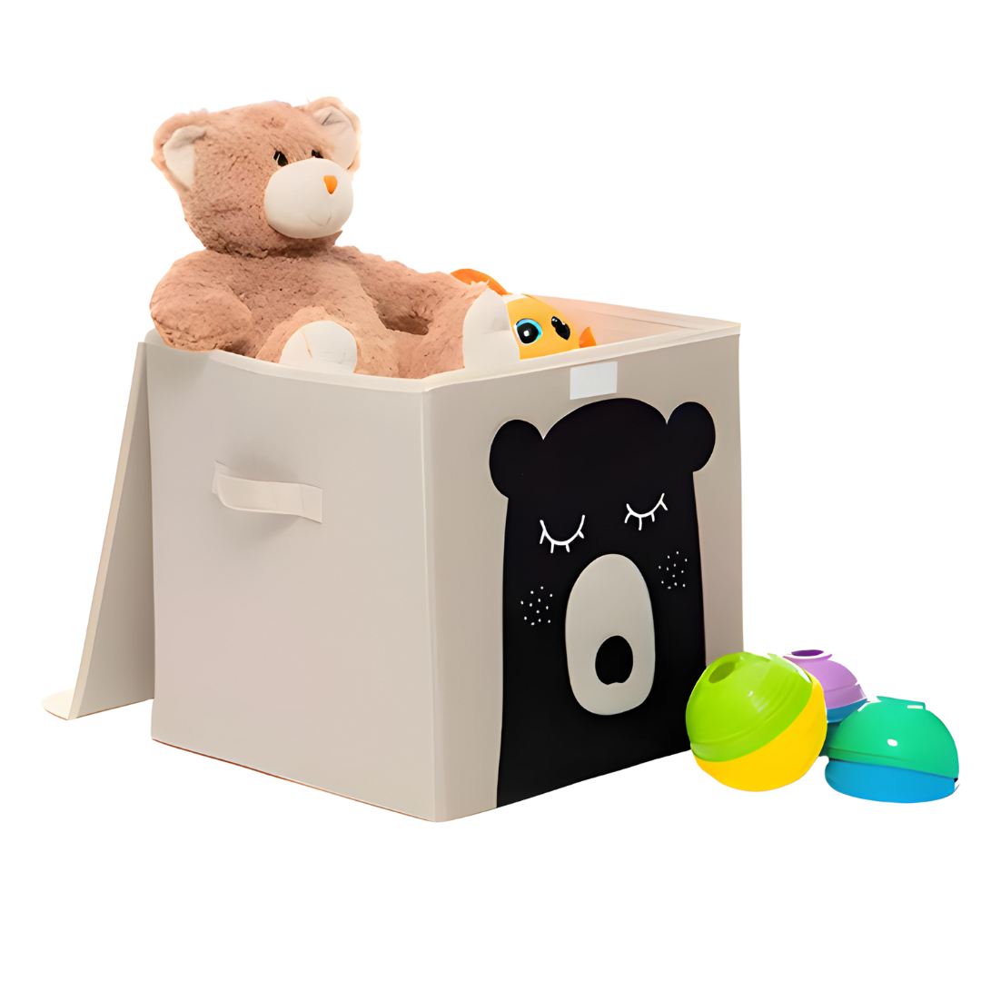 Baú Infantil Criança Organizador Brinquedo Grande Dobrável