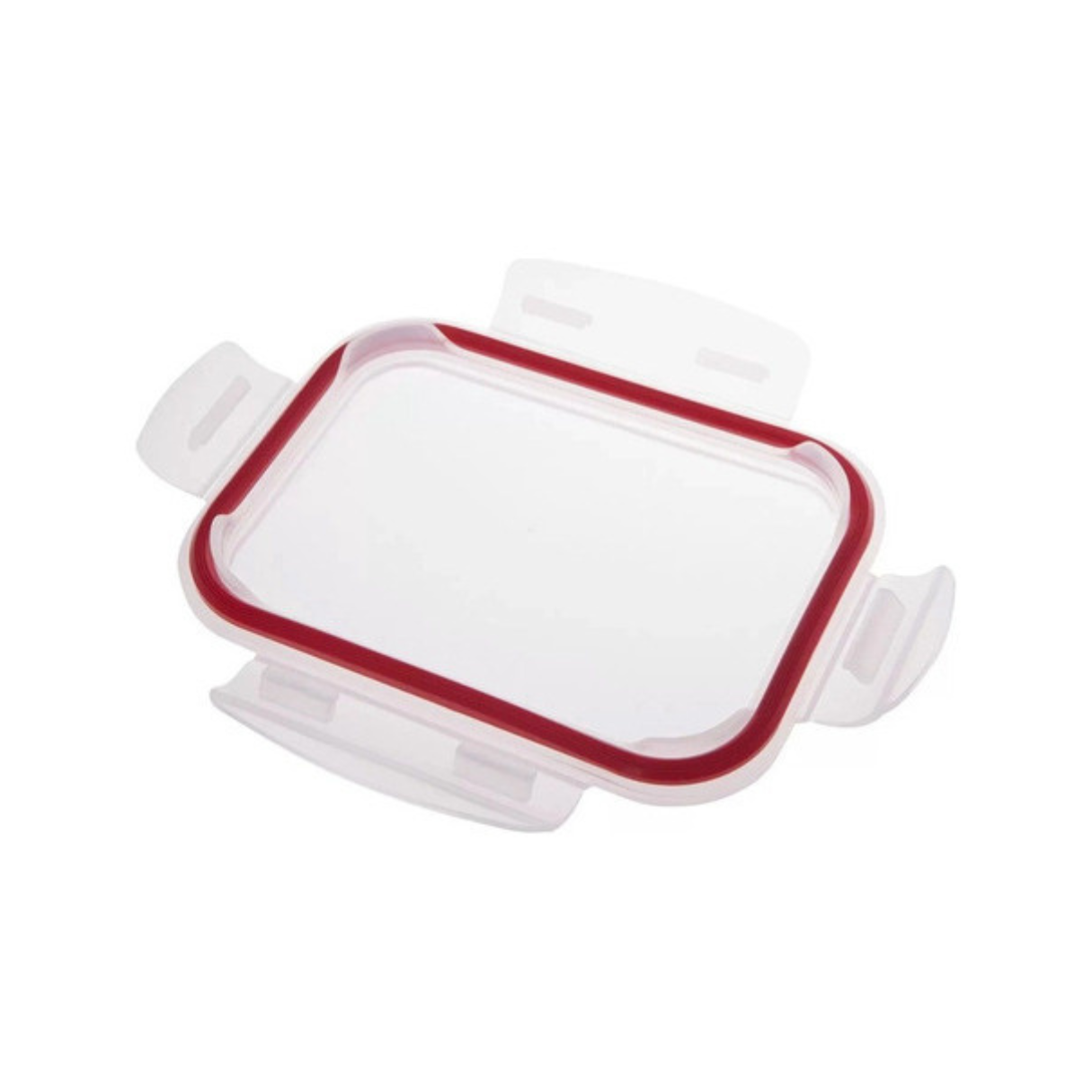Pote Vidro Hermético Marmita Fit Tampa Retangular 570ml