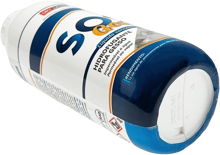 Sos Gesso Hidrofugante Placas Drywall Impermeável A Água 1l