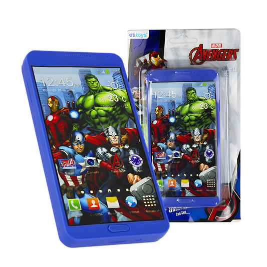 Celular Smartphone Brinquedo Infantil Som Vingadores Frozen