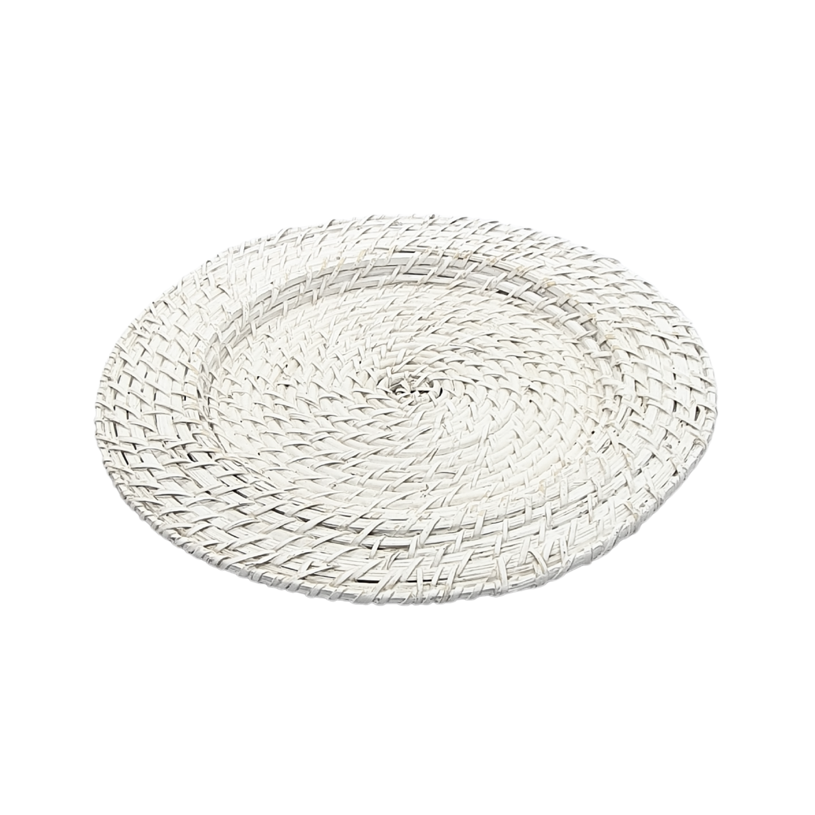 Sousplat Redondo Casambiente Rattan Bambu 32x32cm Colorido