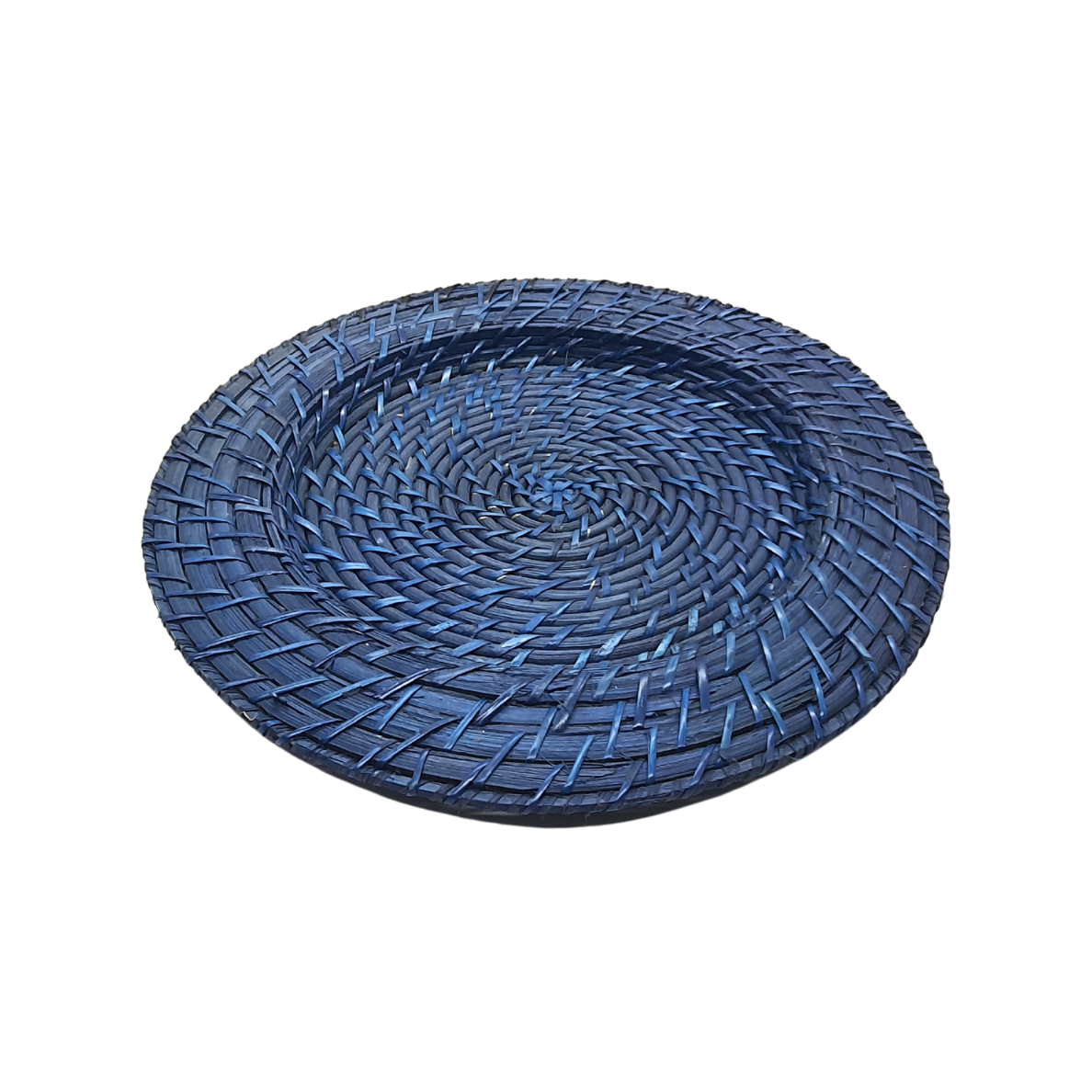 Sousplat Redondo Casambiente Rattan Bambu 32x32cm Colorido