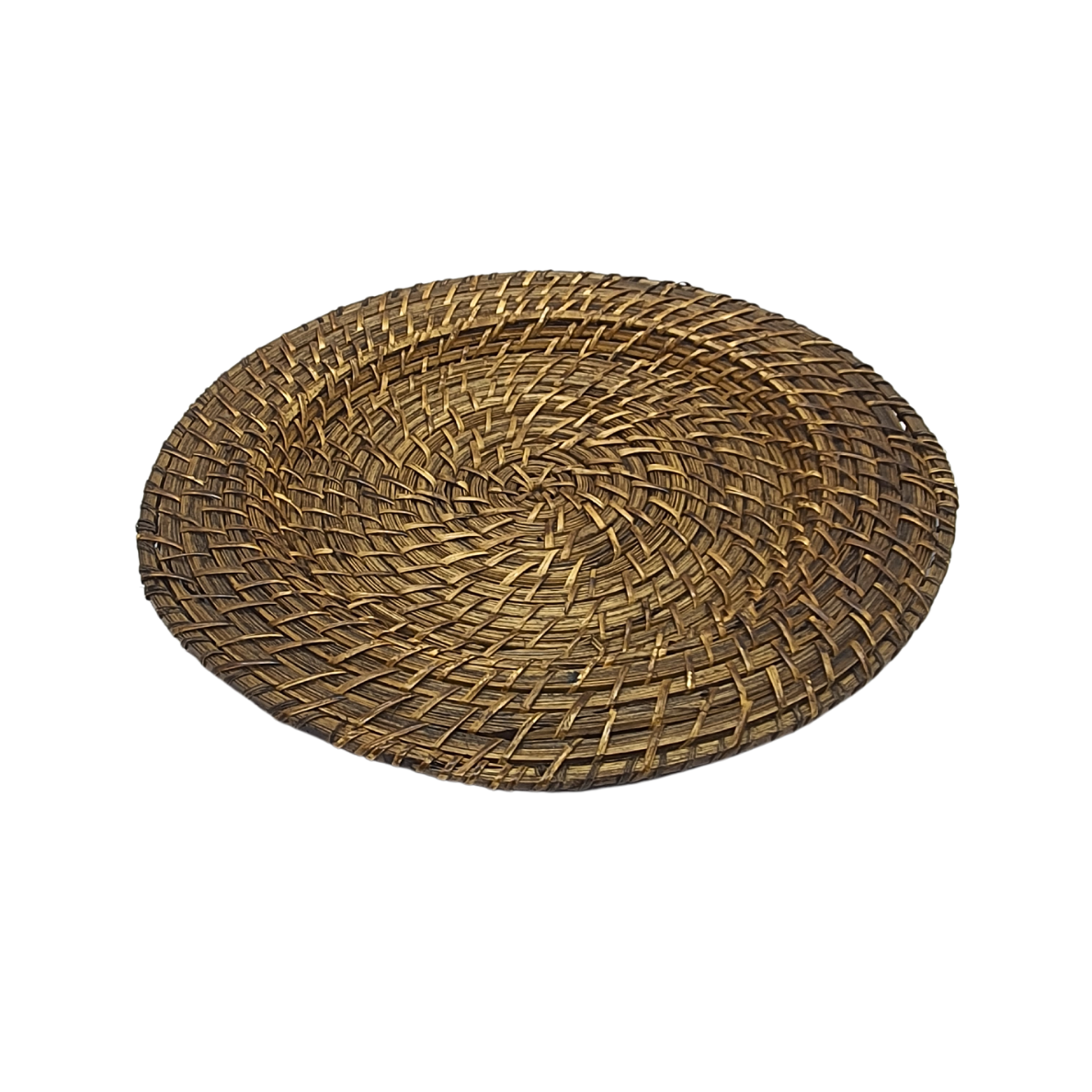 Sousplat Redondo Casambiente Rattan Bambu 32x32cm Colorido