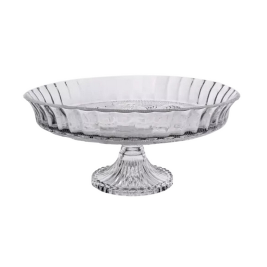 Centro Para Mesa Vidro Redondo Saladeira Fruteira Decorativo