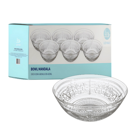 Bowl Mandala 400mL Lehavi - V1031.B01