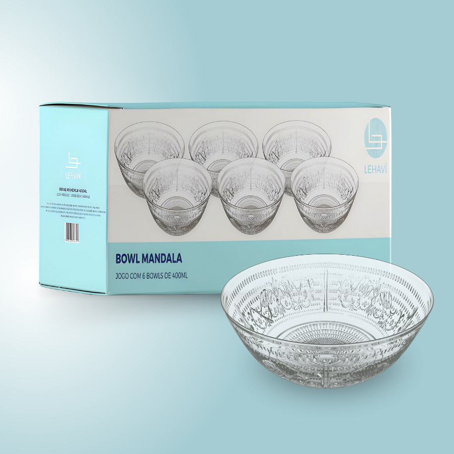 Bowl Mandala 400mL Lehavi - V1031.B01