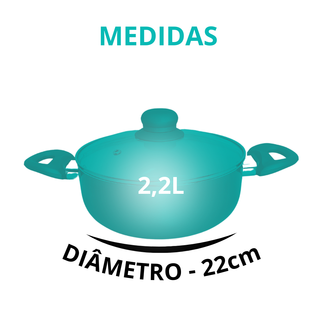 Caçarola Blue 22cm - AL157