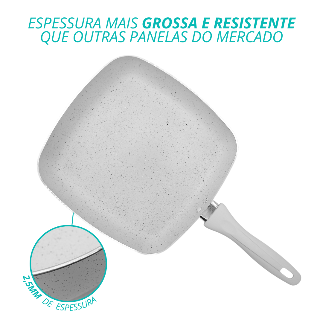 Bistequeira 24cm Ibiza Revestimento Ceramico - AL173