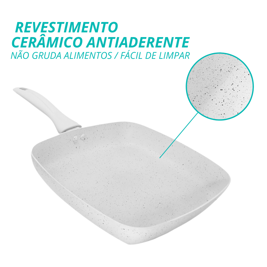 Bistequeira 24cm Ibiza Revestimento Ceramico - AL173