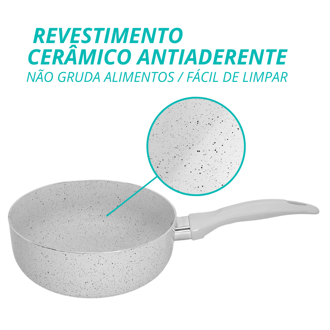 Panela 18cm Ibiza Revestimento Ceramico - AL173