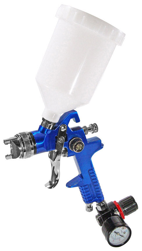 Pistola De Pintura Hvlp Gravidade Automotiva Profissional 600ml Bico 1.8mm