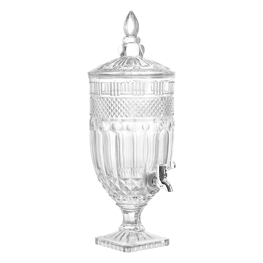 Suqueira Imperial Vidro Luxo Bebidas Torneira 4,9 Litros
