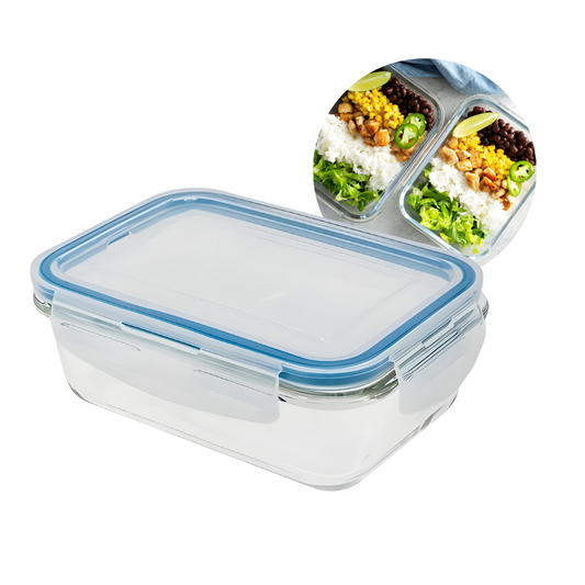 Pote Hermetico Retangular Tampa - 600ml - V1066.U02