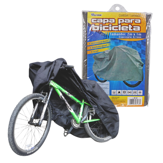 Capa Para Cobrir Bike Bicicleta Impermeável Protege Sol Chuva Poeira Sujeira