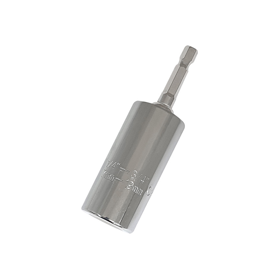 Chave Soquete Universal 3/8 7mm -19mm Multiuso Adaptador