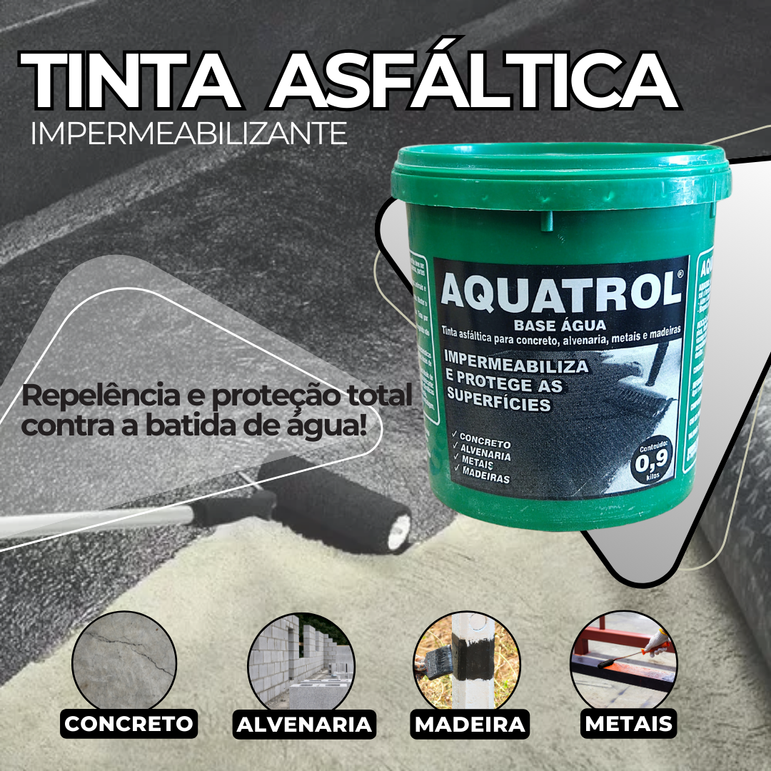 Primer Manta Líquida Tinta Asfáltica Impermeabilizante 900ml