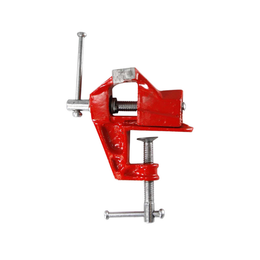 Mini Torno Morsa De Bancada De Aço Com Base Fixa 60mm
