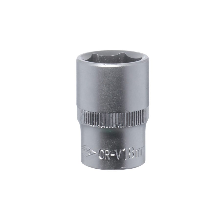 Soquete Pito Cachimbo 1/2 Pol Sextavado Estriado 8 Á 18mm