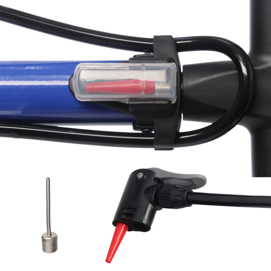 Bomba De Ar Manual Encher Pneu Bicicleta Bike Bola 60cm