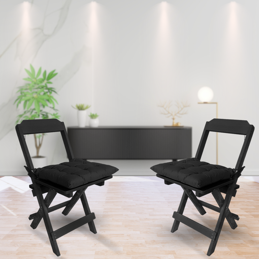 Assento Para Cadeira Futon Cores Variadas (35x35cm)