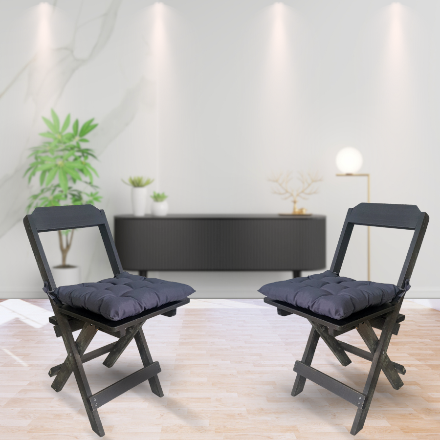 Assento Para Cadeira Futon Cores Variadas (35x35cm)