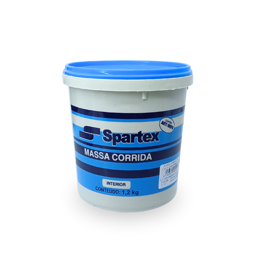 Massa Corrida Parede Teto Pva Branco Interior 1,2 Kg Spartex
