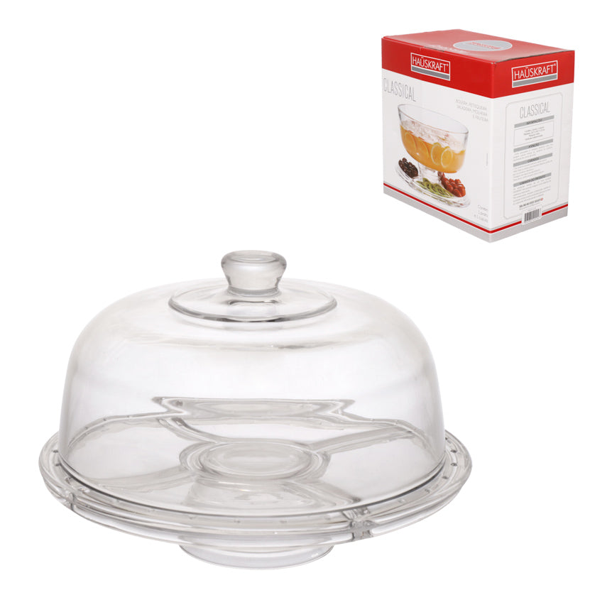 Centro De Mesa de Vidro Petisqueiras Boleira Saladeira Fruteira Molheira 30cm